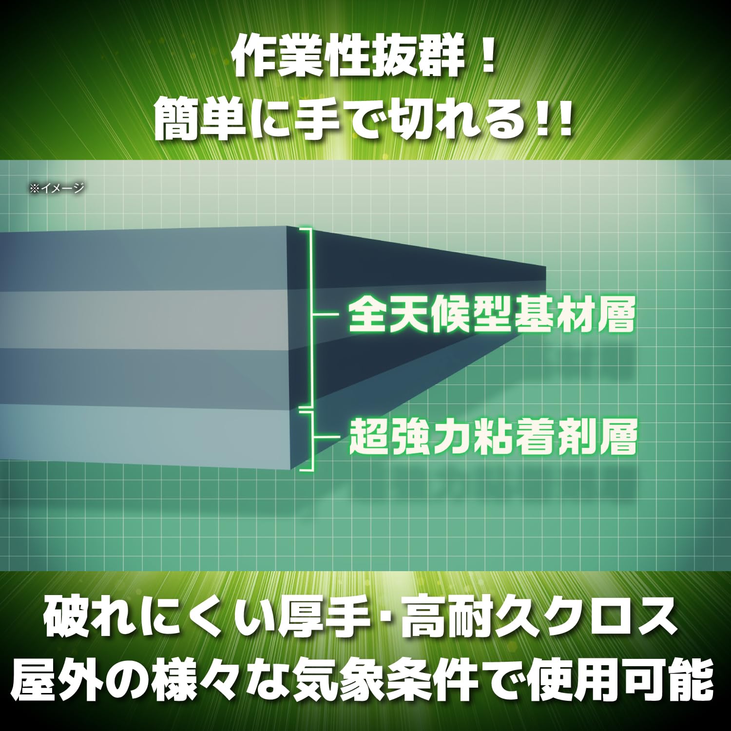 ウルトラハードパーフェクトテープ多用途 容量10M リンレイ ＤＩＹ