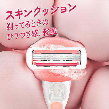 ヴィーナスうるおい肌ホワイトティーの香りホルダー 容量1ｺ ジレット 女性用カミソリ