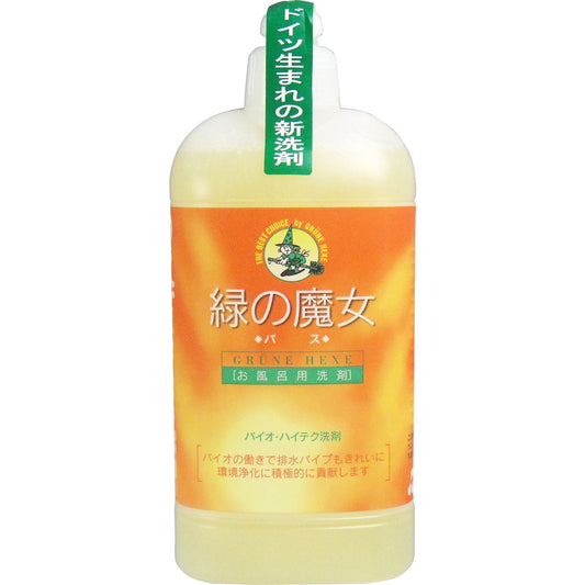 緑の魔女　バス用洗剤　本体　４２０ｍＬ - MONOW 公式ショップ