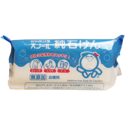 シャボン玉 スノール純石けん 無添加 お徳用 １８０ｇ - MONOW 公式ショップ