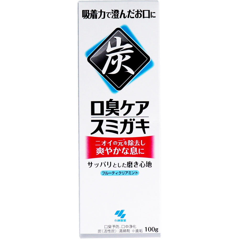 小林製薬 炭配合 スミガキ 100g入 - MONOW 公式ショップ