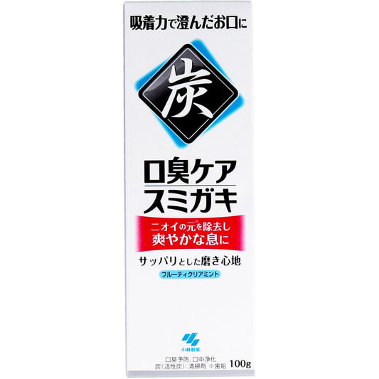 小林製薬 炭配合 スミガキ 100g入 - MONOW 公式ショップ