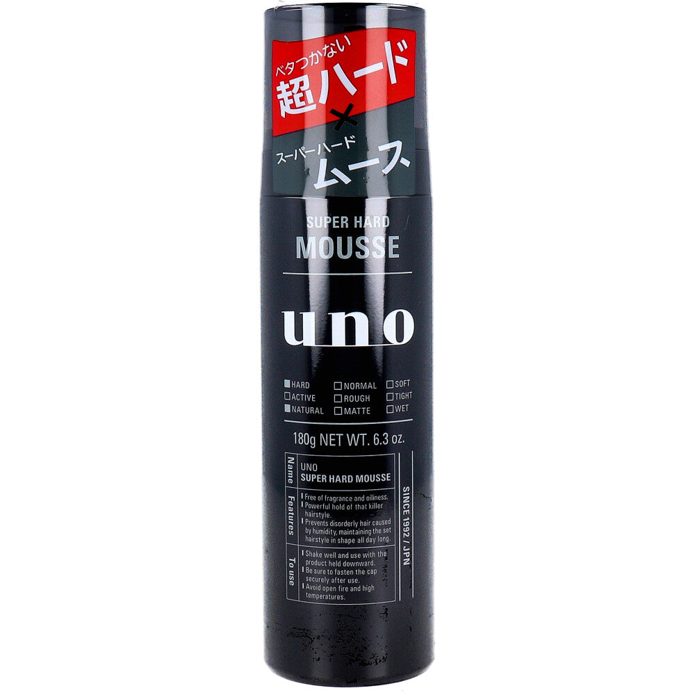 UNO(ウーノ) スーパーハードムース 180g - MONOW 公式ショップ