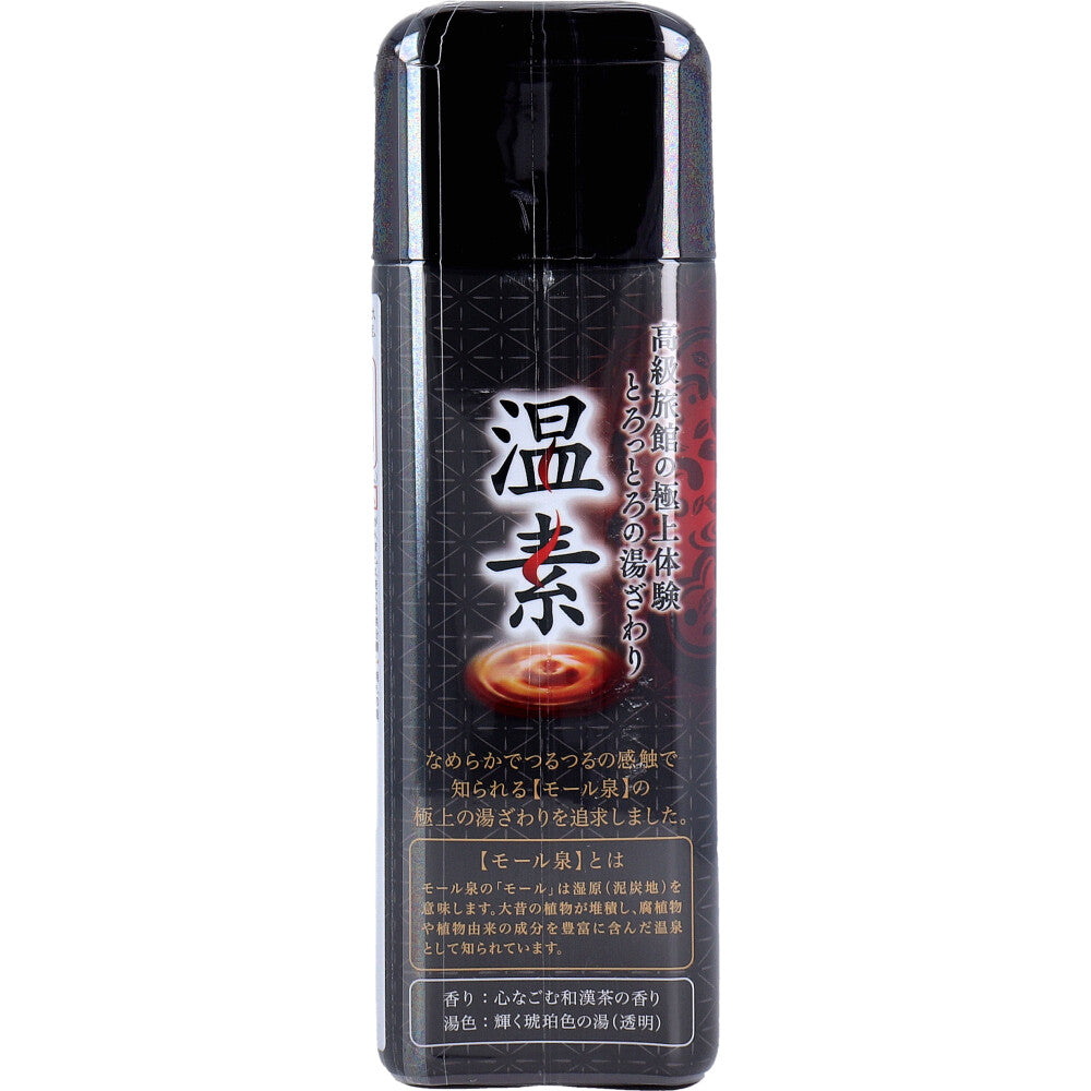 アルカリ温泉成分 温素 入浴剤 琥珀の湯 和漢茶の香り 600g入 - MONOW 公式ショップ