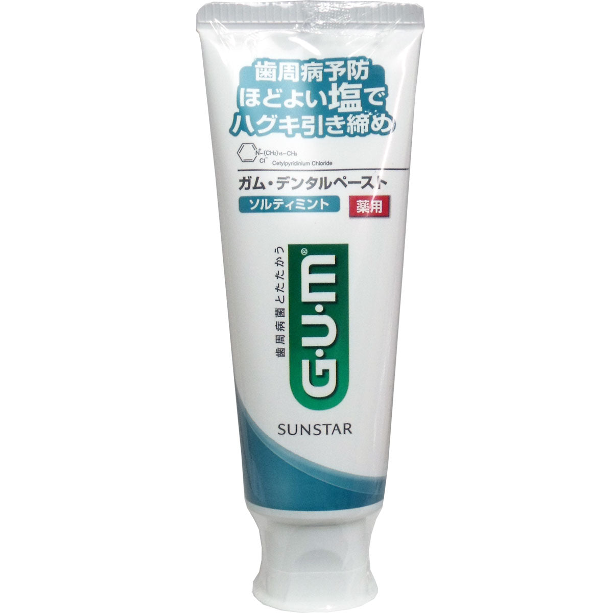 ＧＵＭ ガム・デンタルペースト ソルティミント 薬用 スタンディング １５０ｇ - MONOW 公式ショップ