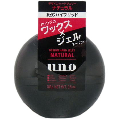 UNO(ウーノ) デザインハードジェリー ナチュラル 100g - MONOW 公式ショップ
