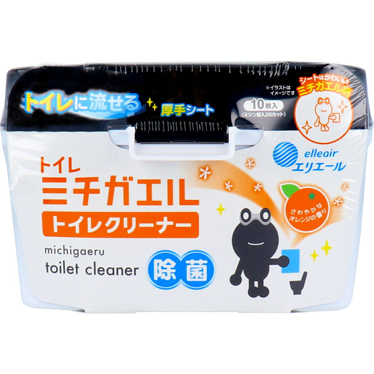 エリエール　ミチガエルトイレクリーナー　本体　１０枚入 - MONOW 公式ショップ