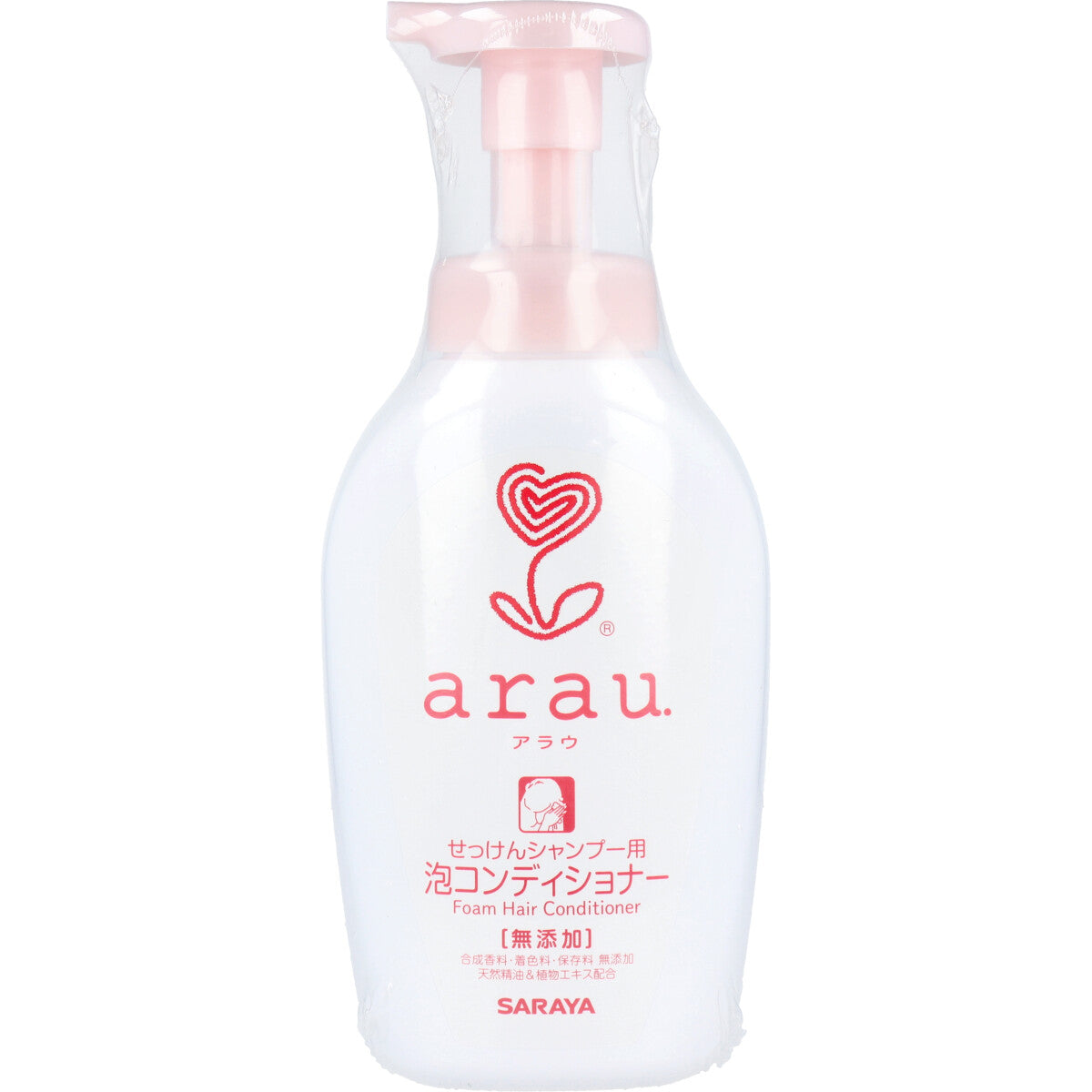 ａｒａｕ．（アラウ）　泡コンディショナー　本体　５００mL - MONOW 公式ショップ