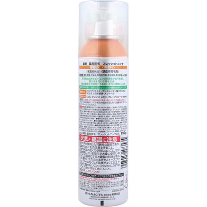 薬用育毛 フレッシュトニック 柑橘EX 無香料 190g - MONOW 公式ショップ