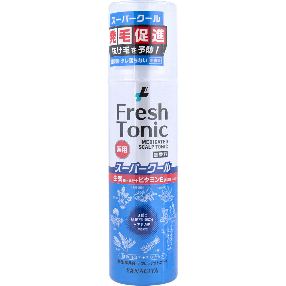 薬用育毛 フレッシュトニック スーパークール 無香料 190g - MONOW 公式ショップ