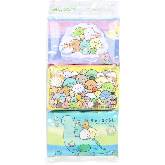 すみっコぐらし 水に流せるポケットティシュ ６パック入 - MONOW 公式ショップ