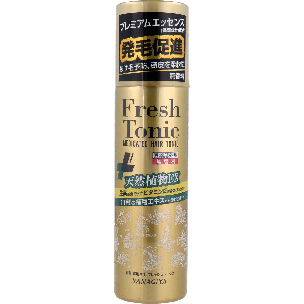 柳屋 薬用育毛 フレッシュトニック プレミアムエッセンス 無香料 190g - MONOW 公式ショップ