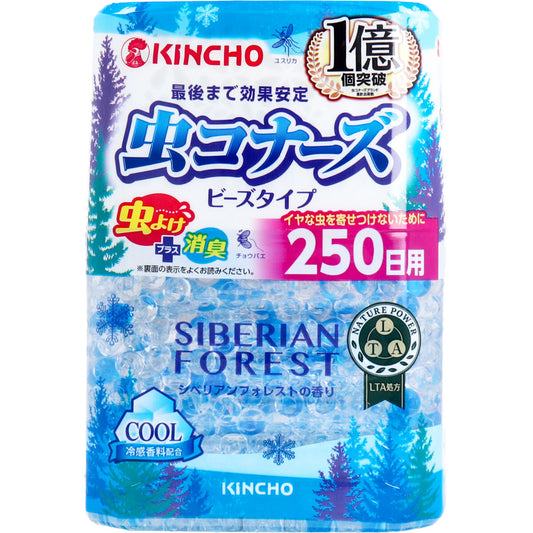 金鳥 虫コナーズ ビーズタイプ 250日用 シベリアンフォレストの香り 360g - MONOW 公式ショップ