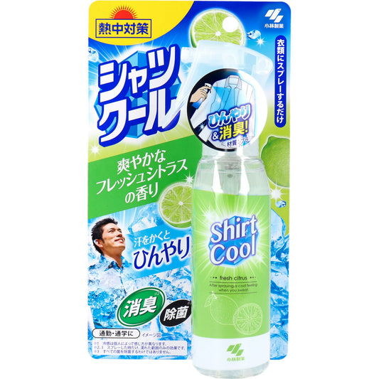 熱中対策 シャツクール 爽やかなフレッシュシトラスの香り 100mL - MONOW 公式ショップ