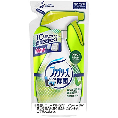 ファブリーズＷ除菌緑茶成分入りつめかえ用 容量320ML Ｐ＆Ｇ 芳香剤 - MONOW 公式ショップ