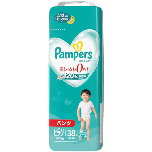 パンパース　さらさらケア（パンツ）　スーパ－ジャンボ　ビッグサイズ　38枚 容量38枚 Ｐ＆Ｇ オムツ - MONOW 公式ショップ