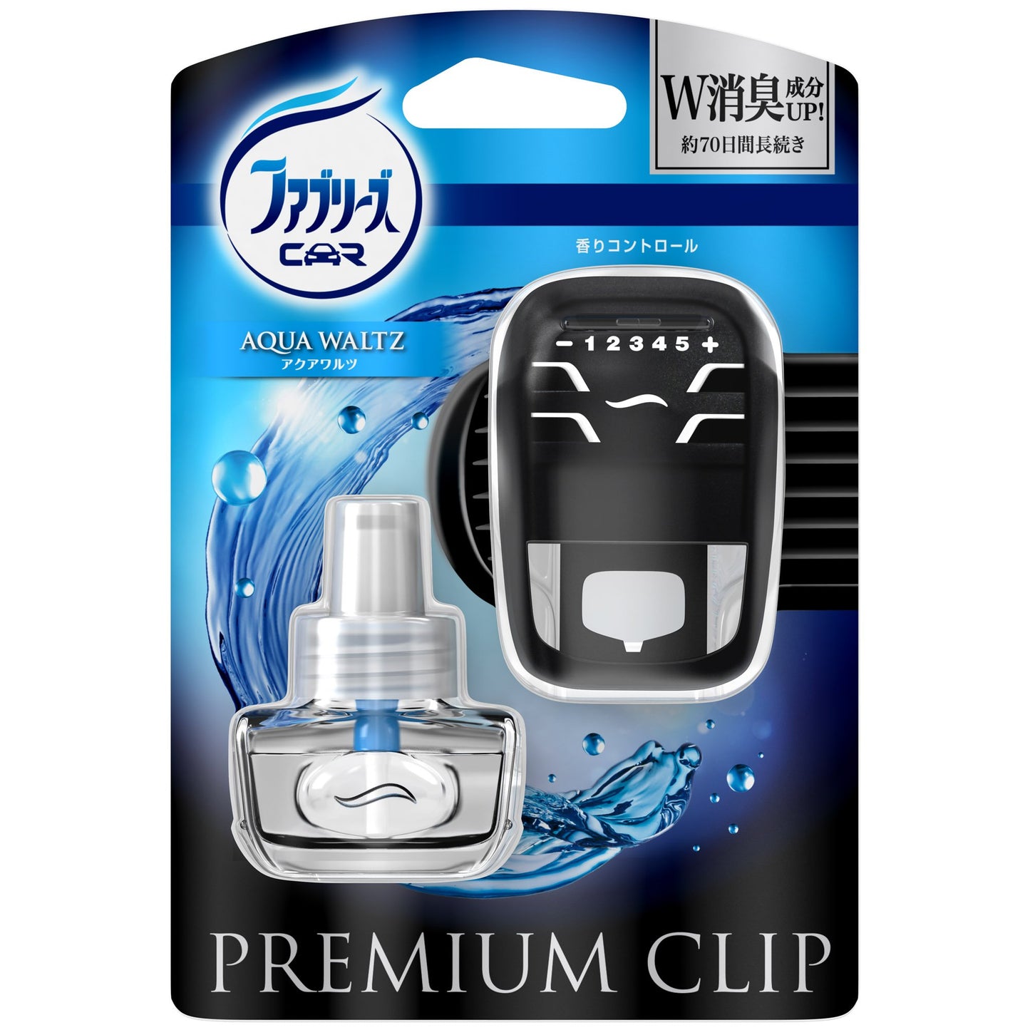 ファブリーズ　プレミアムクリップ　アクアワルツ　本体 容量7ML Ｐ＆Ｇ 芳香剤・車用 - MONOW 公式ショップ