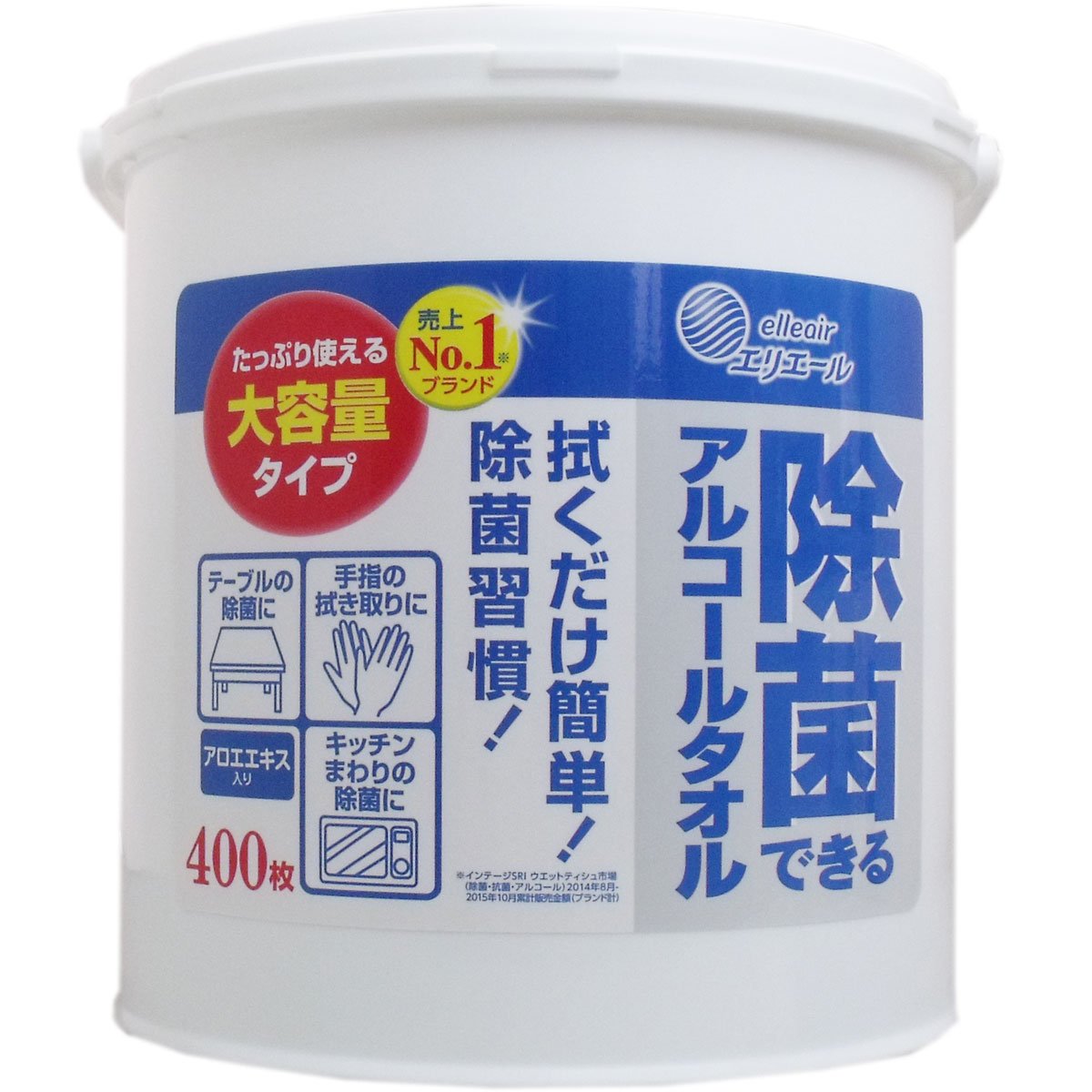 Ｅ除菌アルコールタオル本体４００枚 容量400枚 大王製紙 ウェットティッシュ - MONOW 公式ショップ
