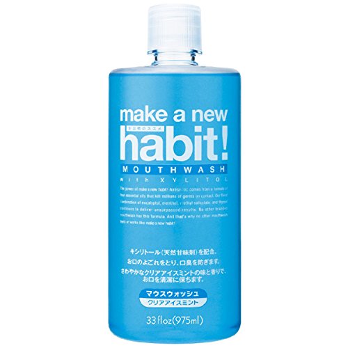 メイク ア ニューハビット！ クリアアイスミント ９７５ｍｌ 容量975ML マウスウォッシュ - MONOW 公式ショップ