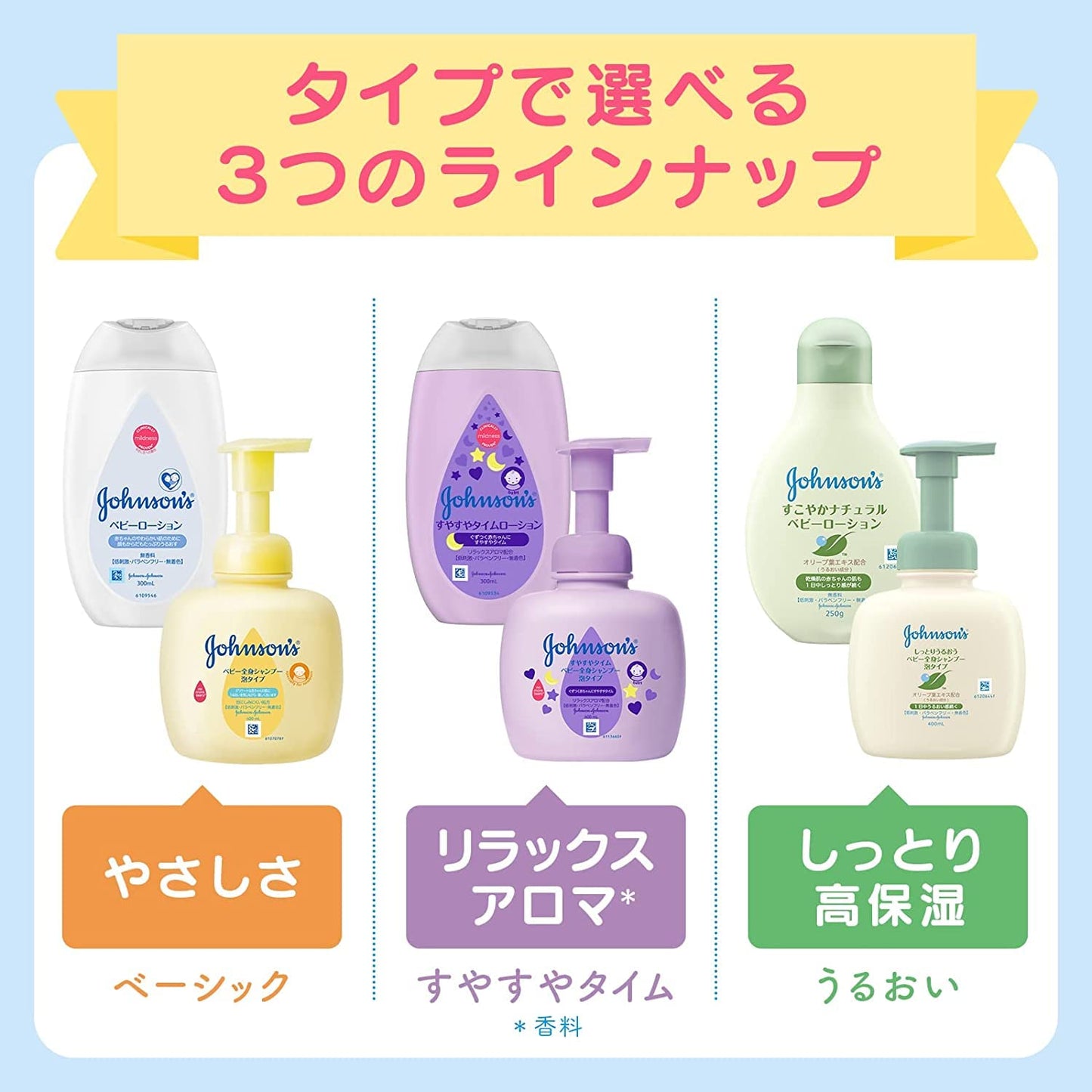 ジョンソンベビーうるおい全身シャンプー　泡タイプ　詰替用 容量350ML ベビー用品 - MONOW 公式ショップ