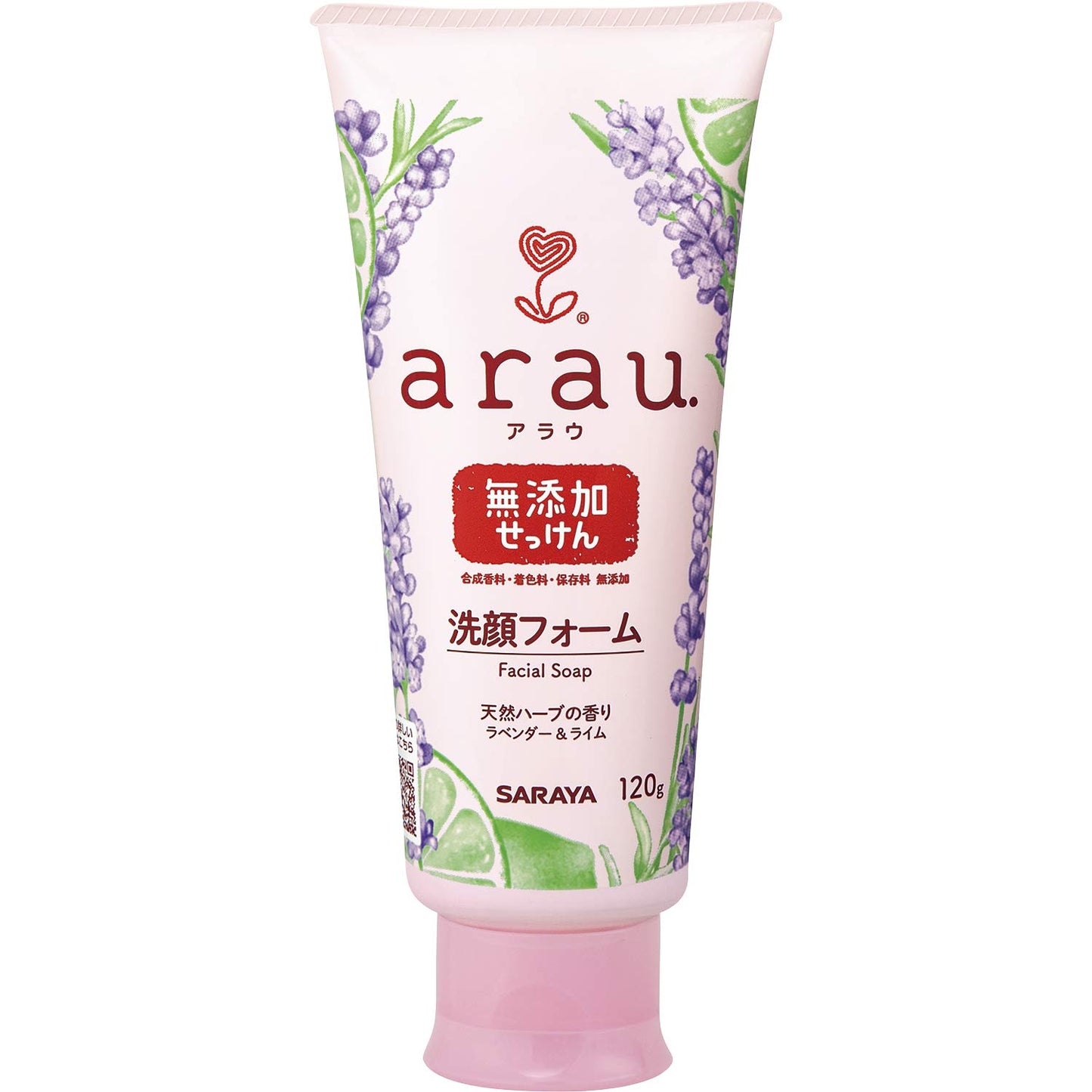 アラウ．せっけん洗顔フォーム 容量120G サラヤ 洗顔・クレンジング - MONOW 公式ショップ