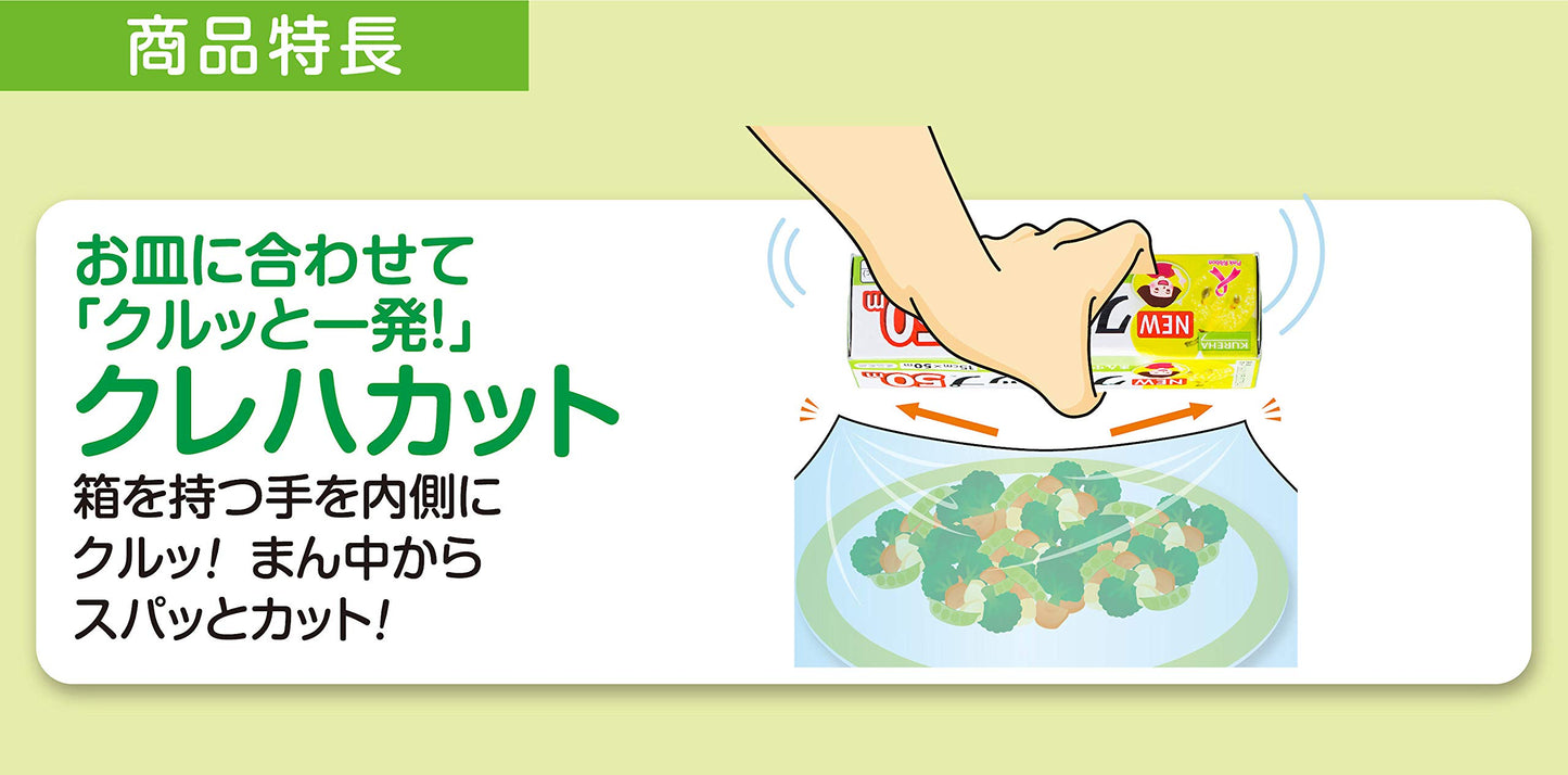 ＮＥＷクレラップ　ミニミニ１５ＣＭ×５０Ｍ 容量 クレハ - MONOW 公式ショップ