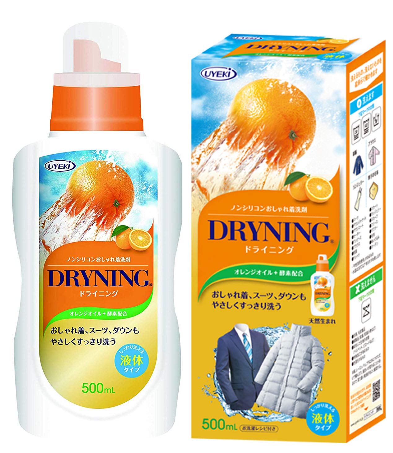 ドライニング　液体タイプ　５００ＭＬ 容量500ML ＵＹＥＫＩ 衣料用洗剤 - MONOW 公式ショップ