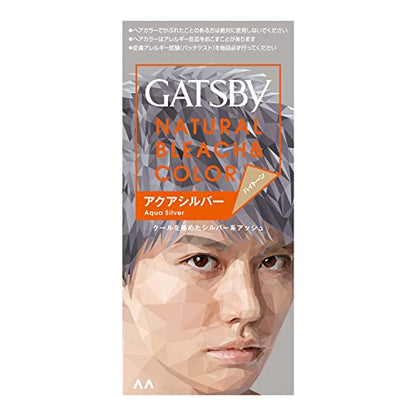 ギャツビー　ナチュラルブリーチカラー　アクアシルバー　（医薬部外品） 容量1個 マンダム ヘアカラー - MONOW 公式ショップ