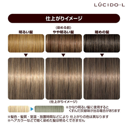 ルシードエル　ミルクジャムヘアカラー　＃ヘーゼルナッツ　（医薬部外品） 容量1個 ヘアカラー・黒髪用 - MONOW 公式ショップ