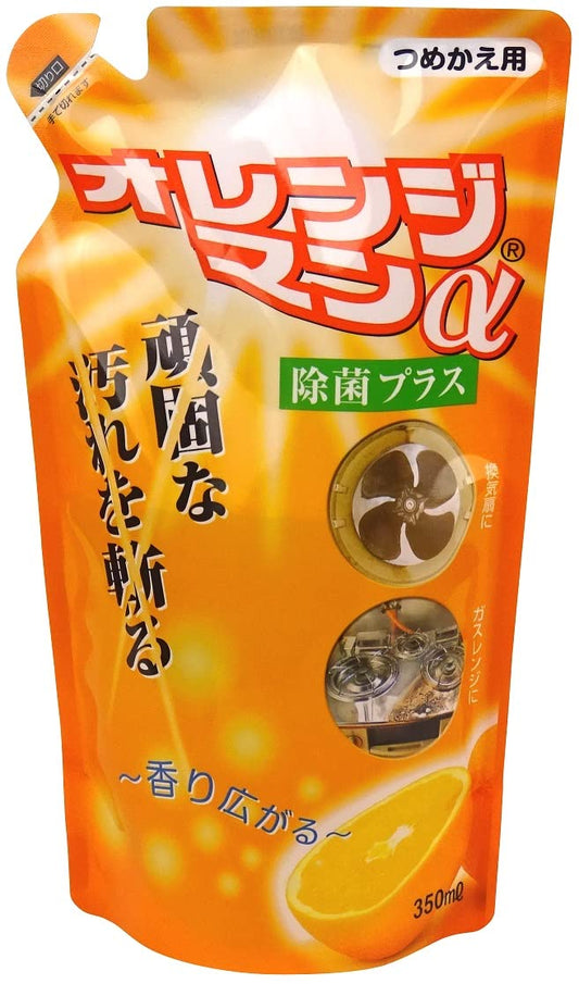 ティポス　オレンジマンα　詰め替え用３５０ＭＬ 容量350ML 友和 住居洗剤・レンジ