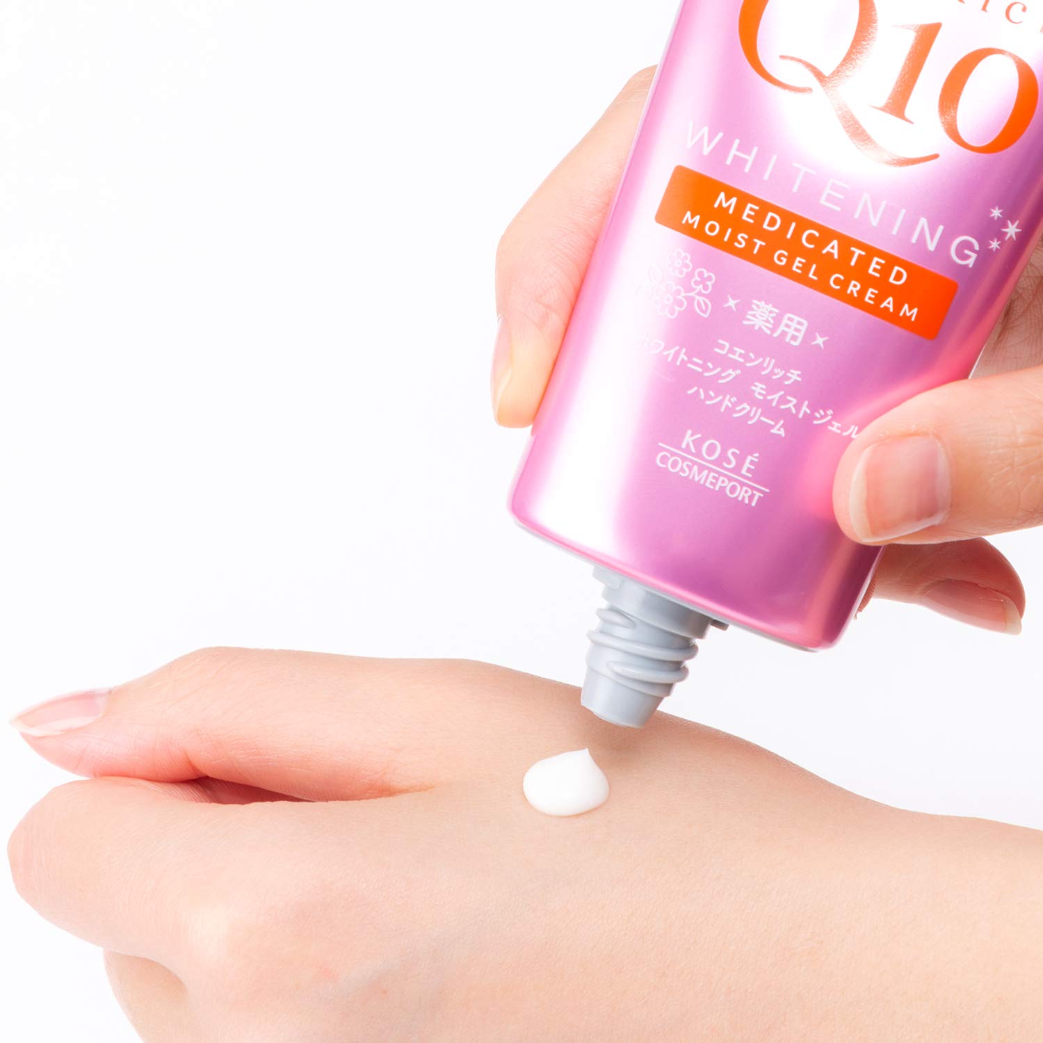 コエンリッチ薬用ホワイトニングハンドクリームモイストジェル80g 容量80Gハンドクリーム