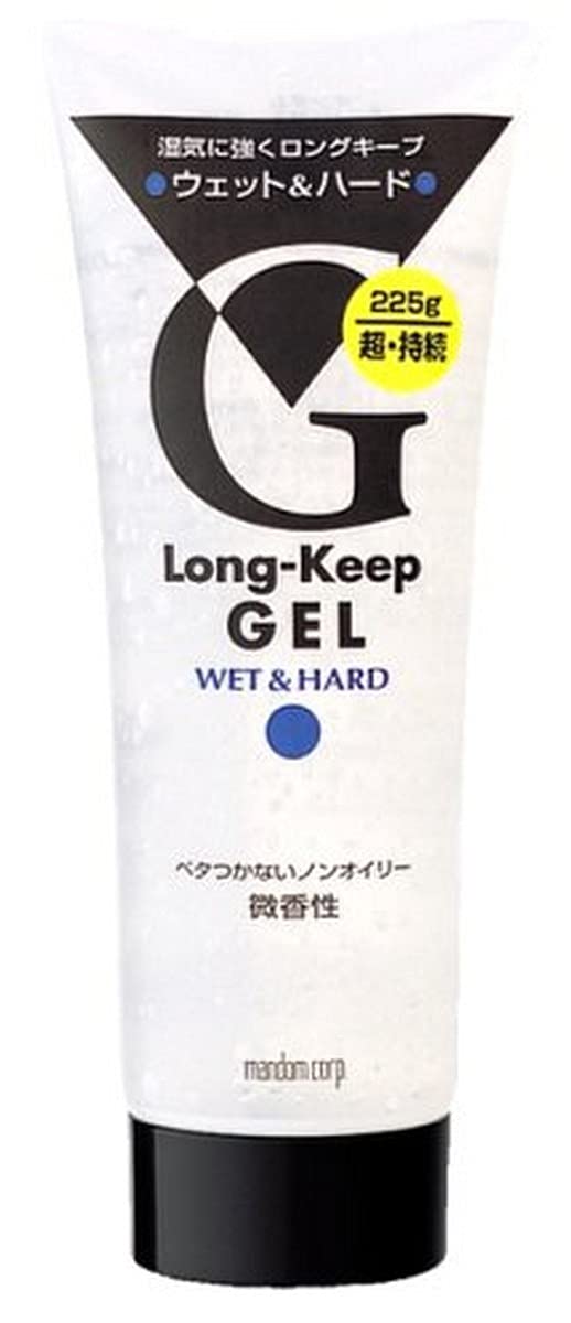 マンダム　ロングキープジェル　ウェット＆ハード 容量225G マンダム スタイリング - MONOW 公式ショップ