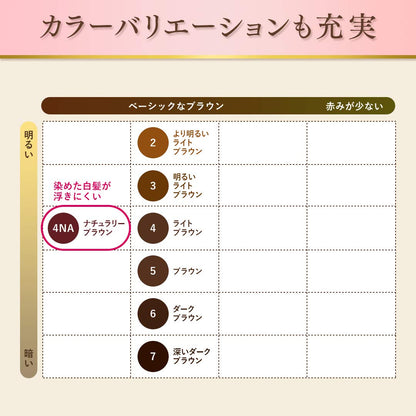 ビゲン　スピーディカラー　乳液　4NA　ナチュラリーブラウン 容量100ML ホーユー ヘアカラー・白髪用 - MONOW 公式ショップ