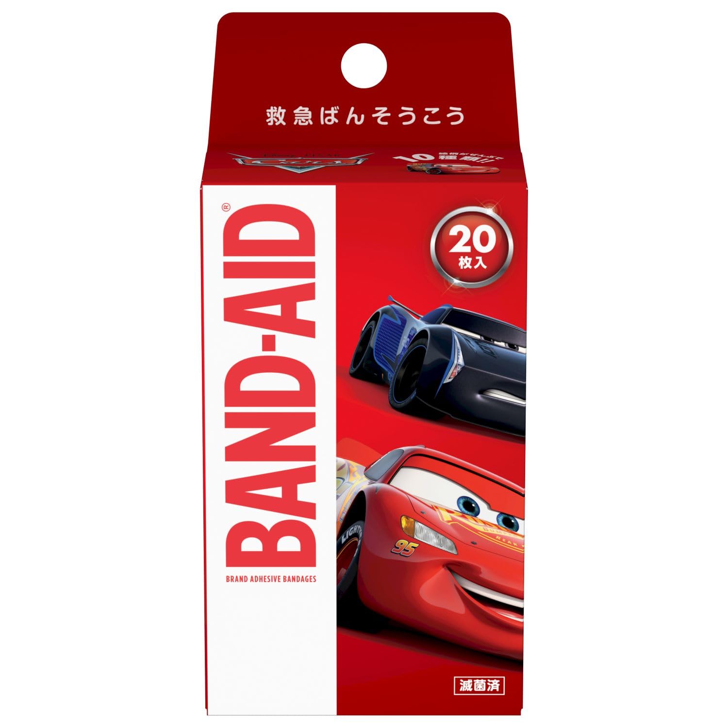 バンドエイド　救急絆創膏　カーズ 容量20マイ ジョンソン＆ジョンソン 絆創膏 - MONOW 公式ショップ