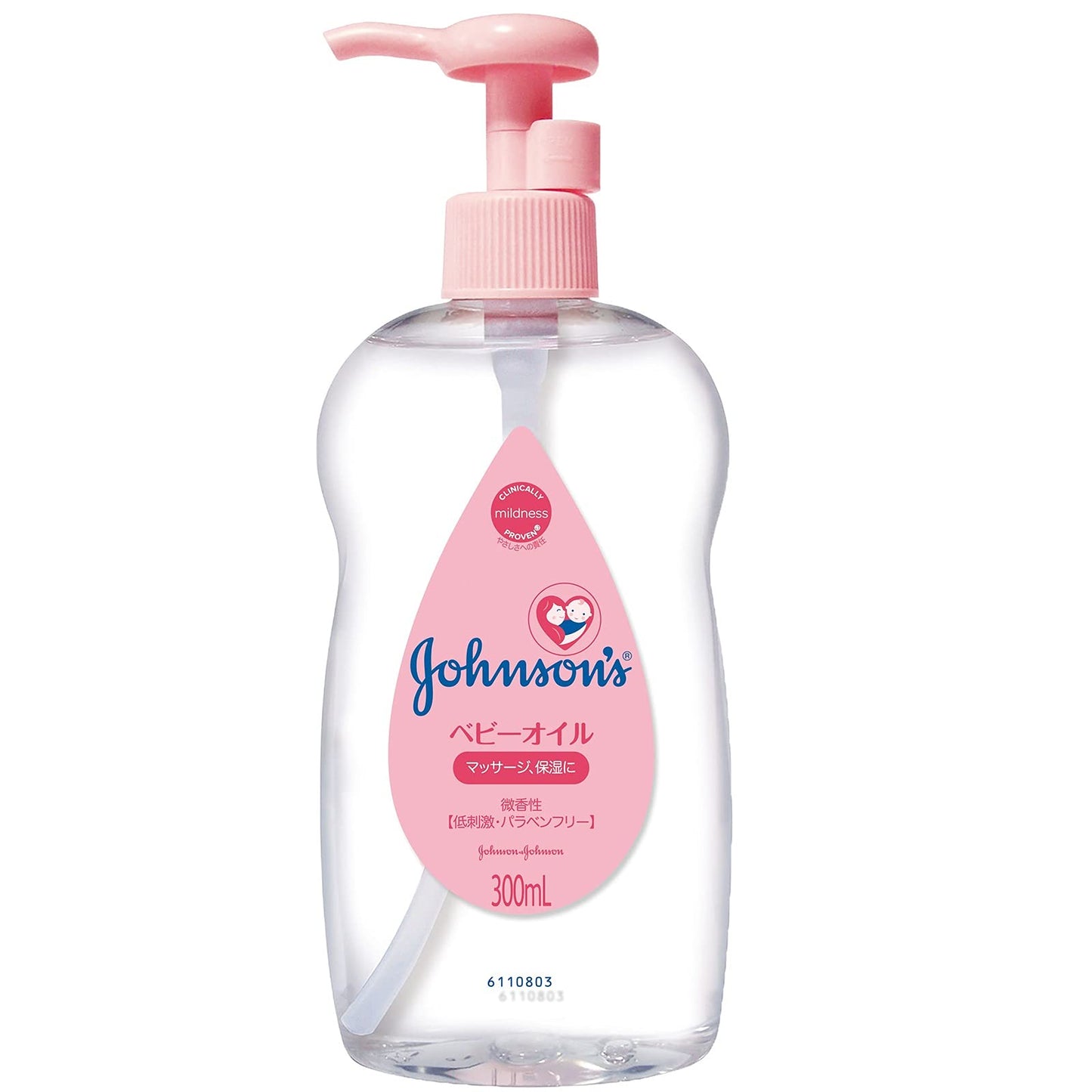 ジョンソンベビーオイル　微香性　ポンプ式 容量300ML ジョンソン＆ジョンソン ベビー用品 - MONOW 公式ショップ