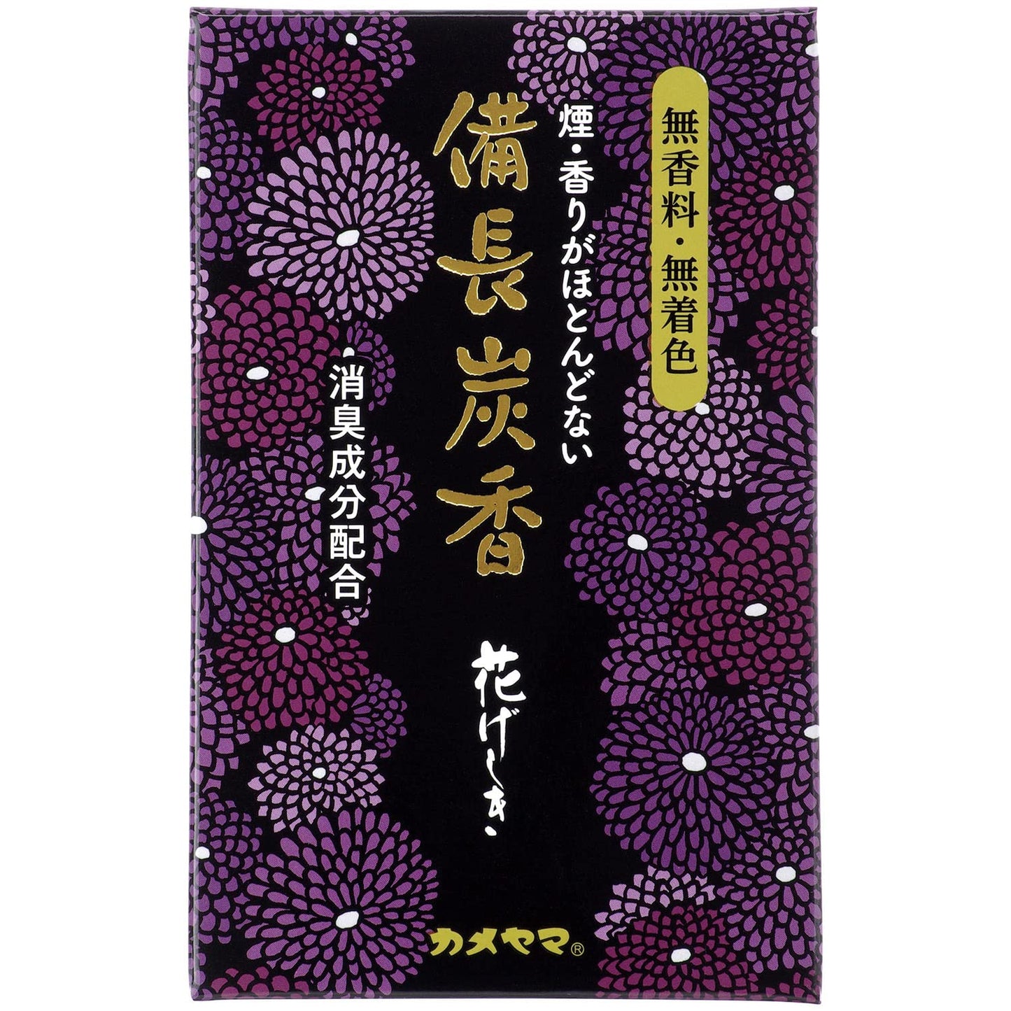 花げしき備長炭　ミニ寸 容量50G カメヤマ お線香