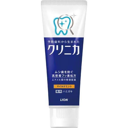 クリニカライオン　マイルドミント縦型１３０Ｇ 容量130G ライオン 歯磨き - MONOW 公式ショップ