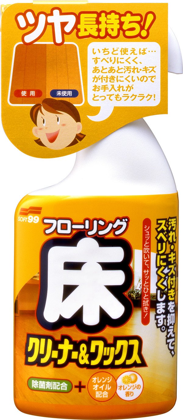 ツヤ長持ち！床クリーナー 容量400ML ソフト９９ 家具 家電 掃除 - MONOW 公式ショップ