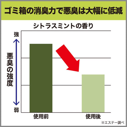エステー　ゴミ箱の消臭力　シトラスミントの香り　容量2個