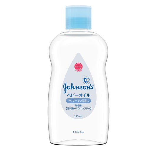 ジョンソンベビーオイル　無香性 容量125ML ジョンソン＆ジョンソン ベビー用品