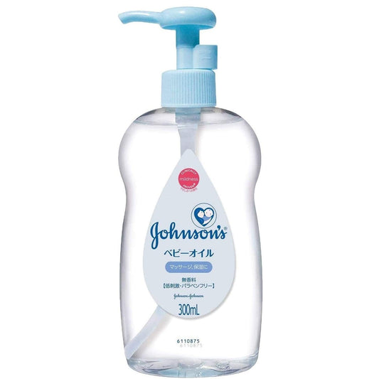 ジョンソンベビーオイル　無香性　ポンプ式 容量300ML ジョンソン＆ジョンソン ベビー用品 - MONOW 公式ショップ