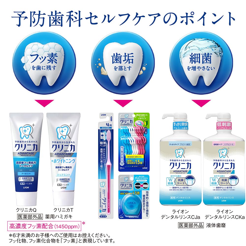 クリニカ　フロス＆スティック　３０本 容量30本 ライオン フロス・歯間ブラシ