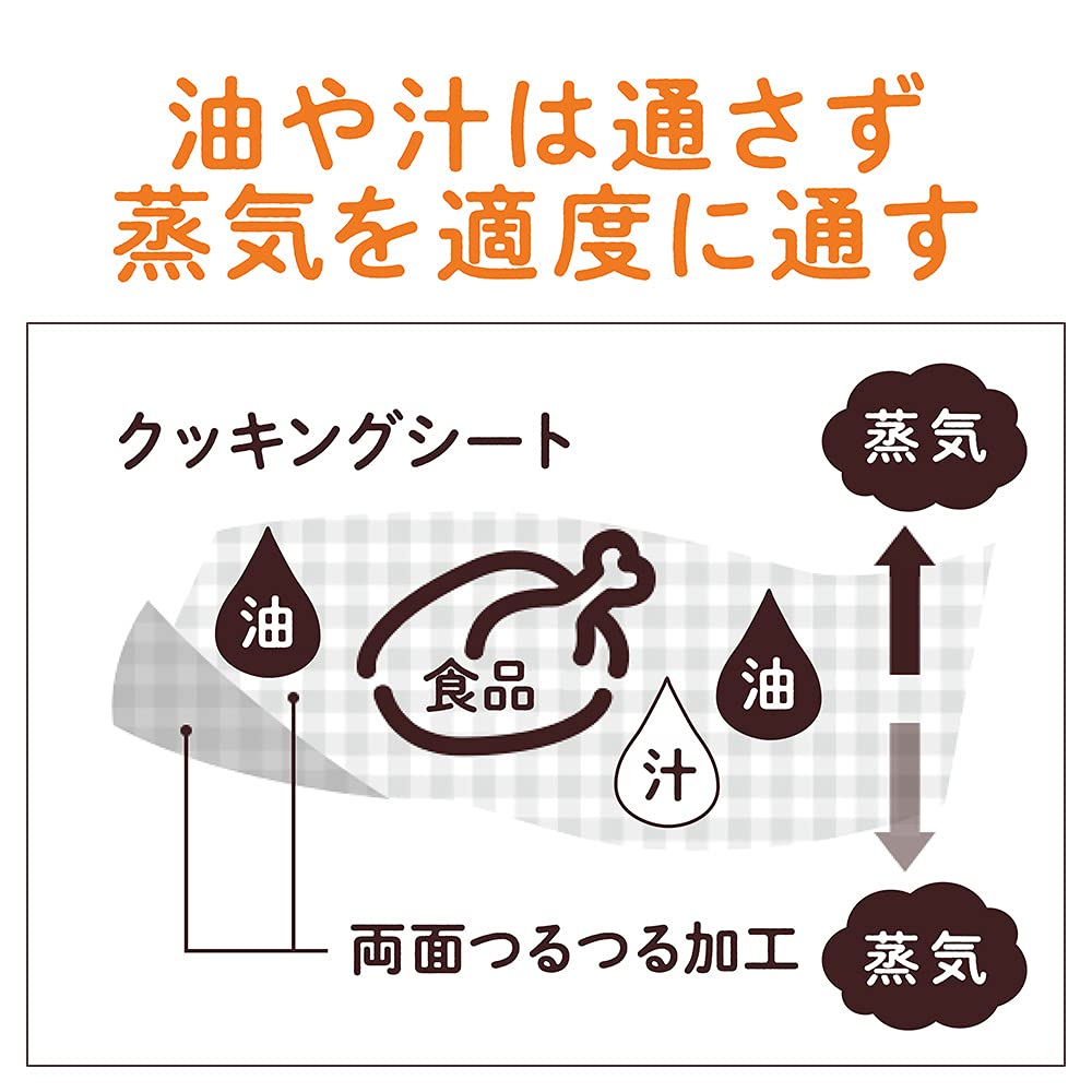 リード　ヘルシークッキングシート　小２２ｃｍｘ５ｍ 容量5M ライオン 台所用品 - MONOW 公式ショップ