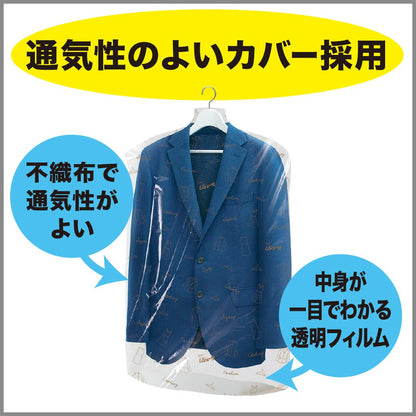 ムシューダ防虫カバー　1年間有効　スーツ・ジャケット用 容量4マイ エステー 防虫剤 - MONOW 公式ショップ