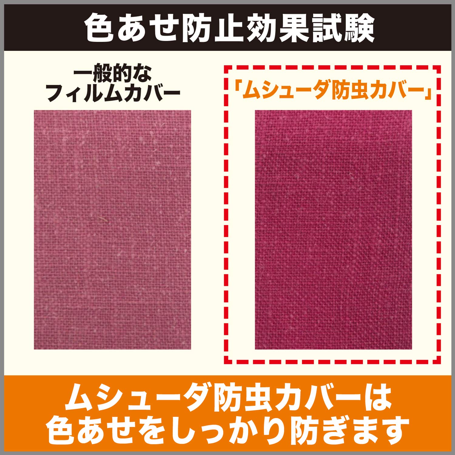 ムシューダ防虫カバー　1年間有効　コート・ワンピース用 容量3マイ エステー 防虫剤 - MONOW 公式ショップ