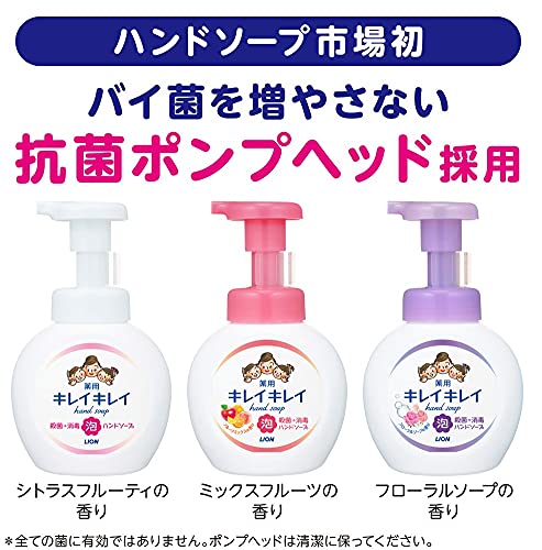 キレイキレイ薬用泡ハンドソープ　フローラルソープの香り　ポンプ２５０ｍｌ 容量250ML ハンドソープ