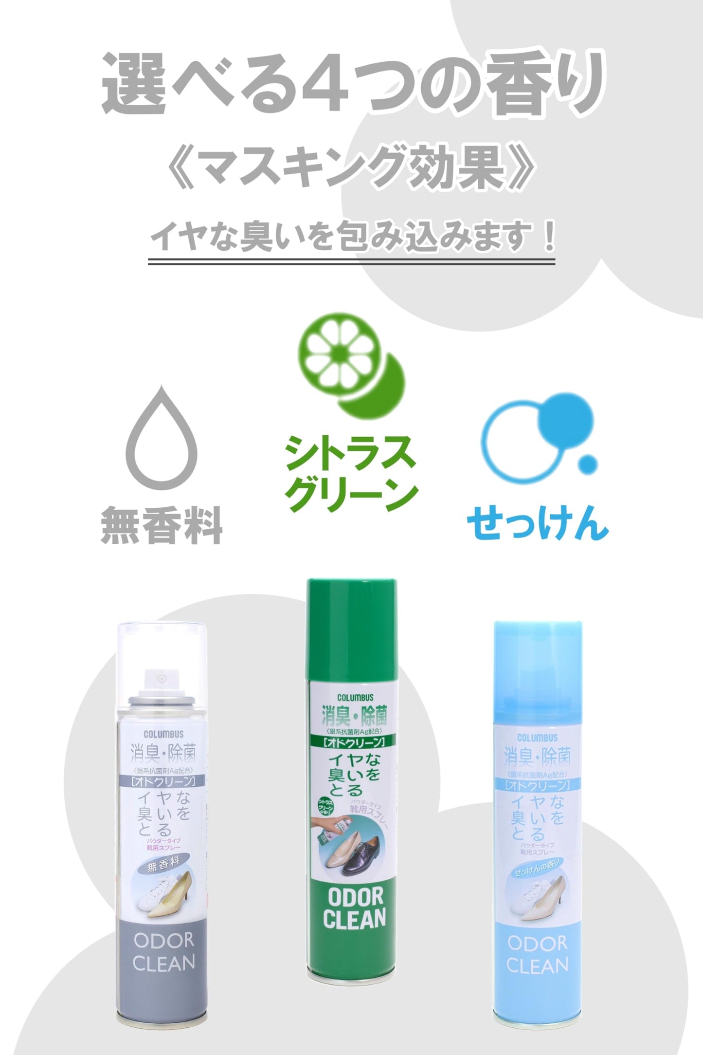 Ｎオドクリーンスリム 容量 コロンブス シューケア