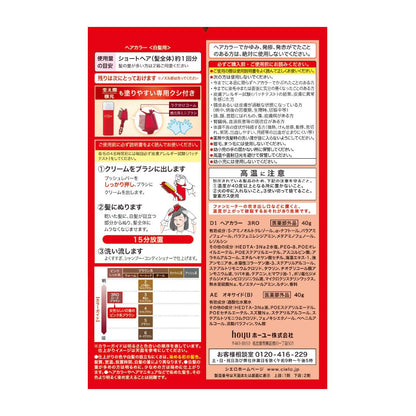 シエロ　ヘアカラー　EX　クリーム　3RO　ローズブラウン 容量80G ホーユー ヘアカラー・白髪用