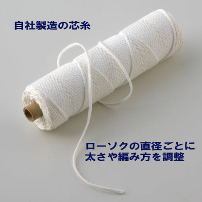 大ローソク　２号　パック包装 容量225G カメヤマ ローソク