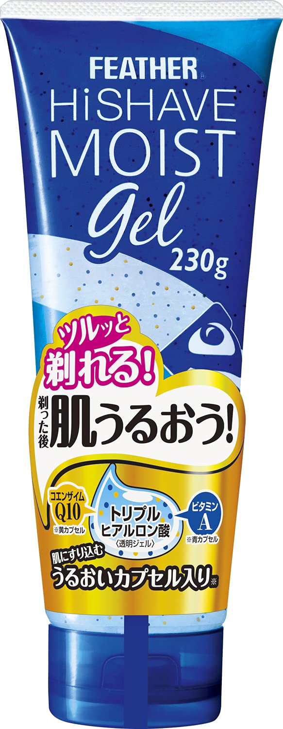 ハイシェーブモイストジェル２３０Ｇ 容量230G フェザー安全剃刃 シェービング